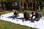 Участие в краевом слете "К защите Родины готов", посвященном памяти Героя России генерала Г.Н. Трошева
