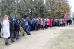 Митинг, посвященный 76-летию освобождения Переясловской