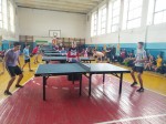 Участие в 1-ой лиге по настольному теннису в честь 75-летия Победы
