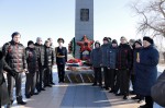 Вахта памяти в честь освобождения Брюховецкого района