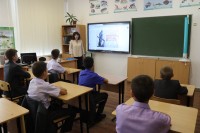 В честь 80-летия освобождения Кубани в школе прошли Уроки мужества